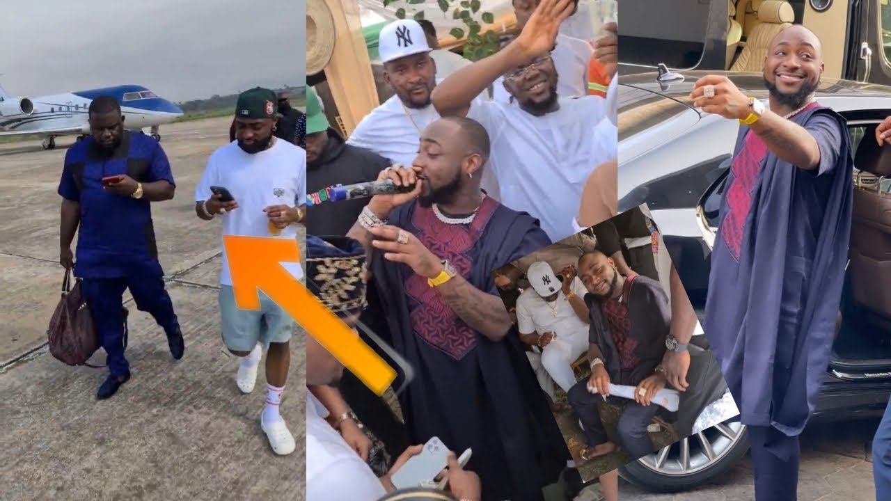 Davido's shopping spree and Cubana's spraying spree - Vimarsana News