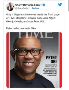 Obi on TIME Magazine