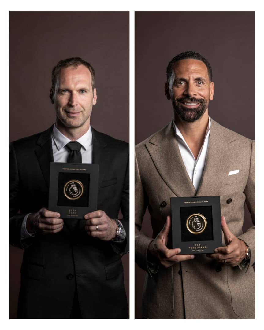 Rio Ferdinand and Peter Cech inducted in Premier League Hall of Fame - Vimarsana News