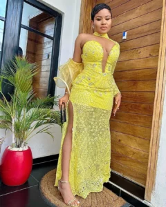 Yellow Aso-ebi
