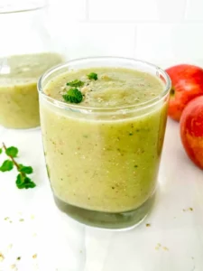 Apple cucumber smoothie