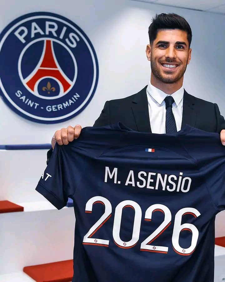 Marcus Asensio unveiled as new Paris Saint Germain player - Vimarsana News